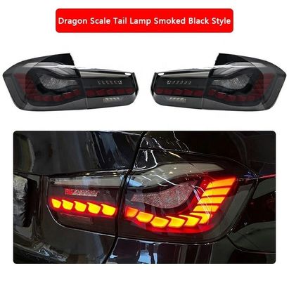Transform Your BMW 3-Series F30 With Dragon Scale LED Taillights Plug And Play Design