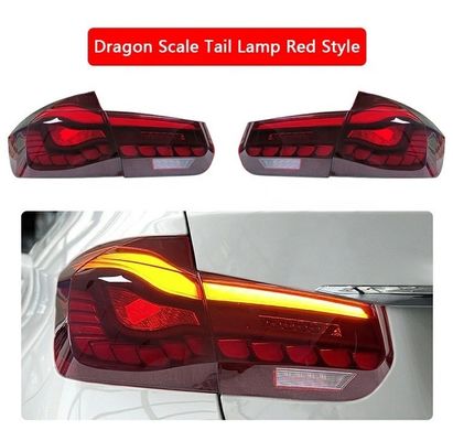 Transform Your BMW 3-Series F30 With Dragon Scale LED Taillights Plug And Play Design